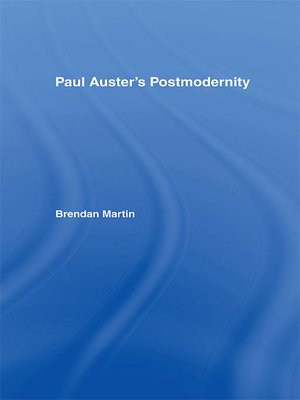 cover image of Paul Auster's Postmodernity